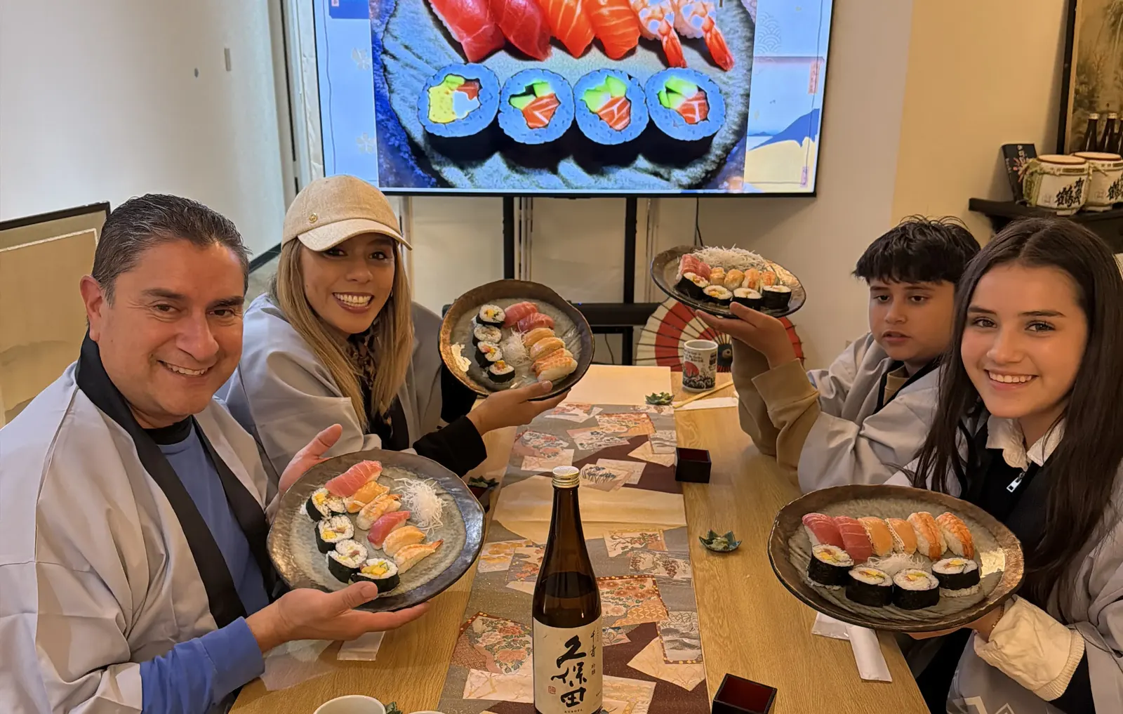 Tokyo Family Private Sushi Making Class in Asakusa - sushi making class