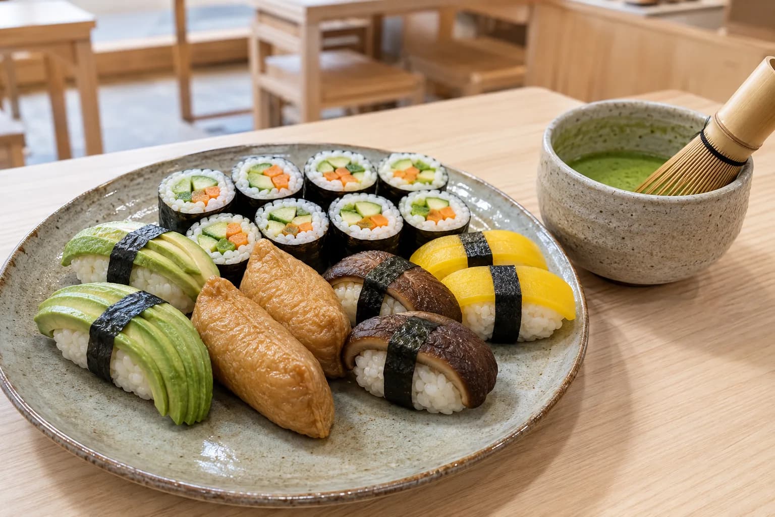 Vegan Sushi Making Class in Asakusa - sushi making experience