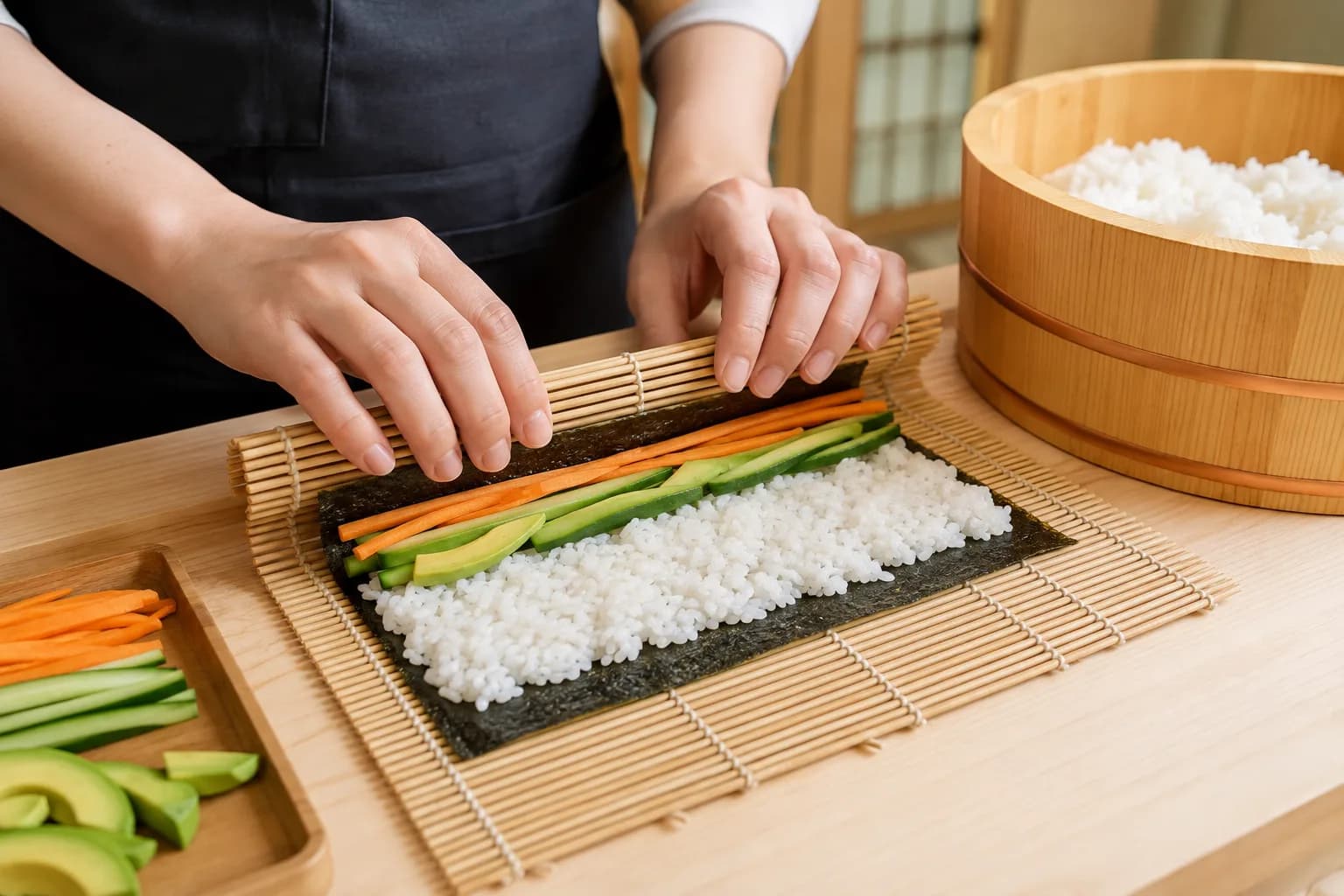 Vegan Sushi Making Class in Asakusa - 2