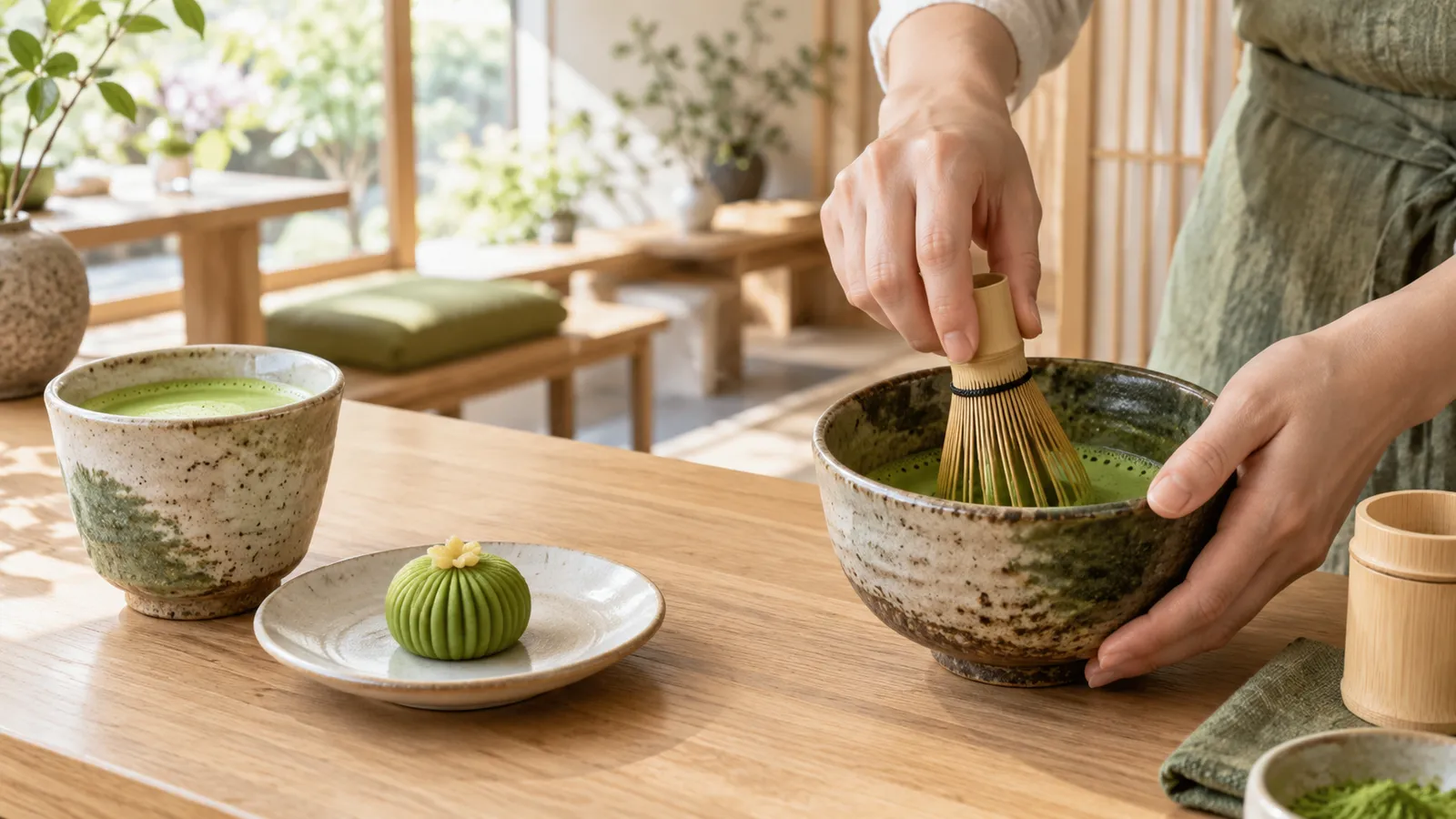Matcha in Asakusa: Café or Whisk Your Own?