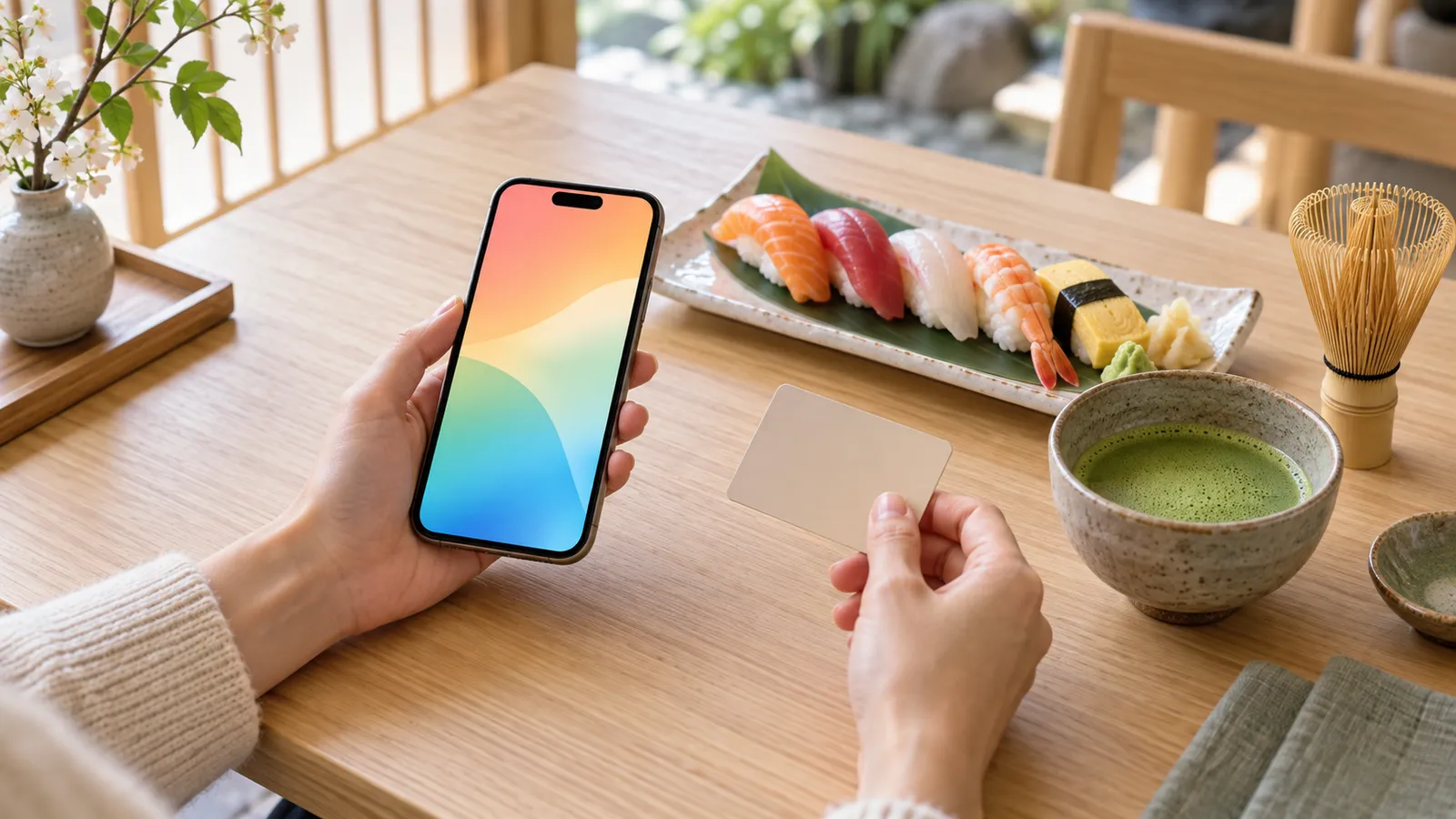 Paying for a Tokyo Sushi Class
