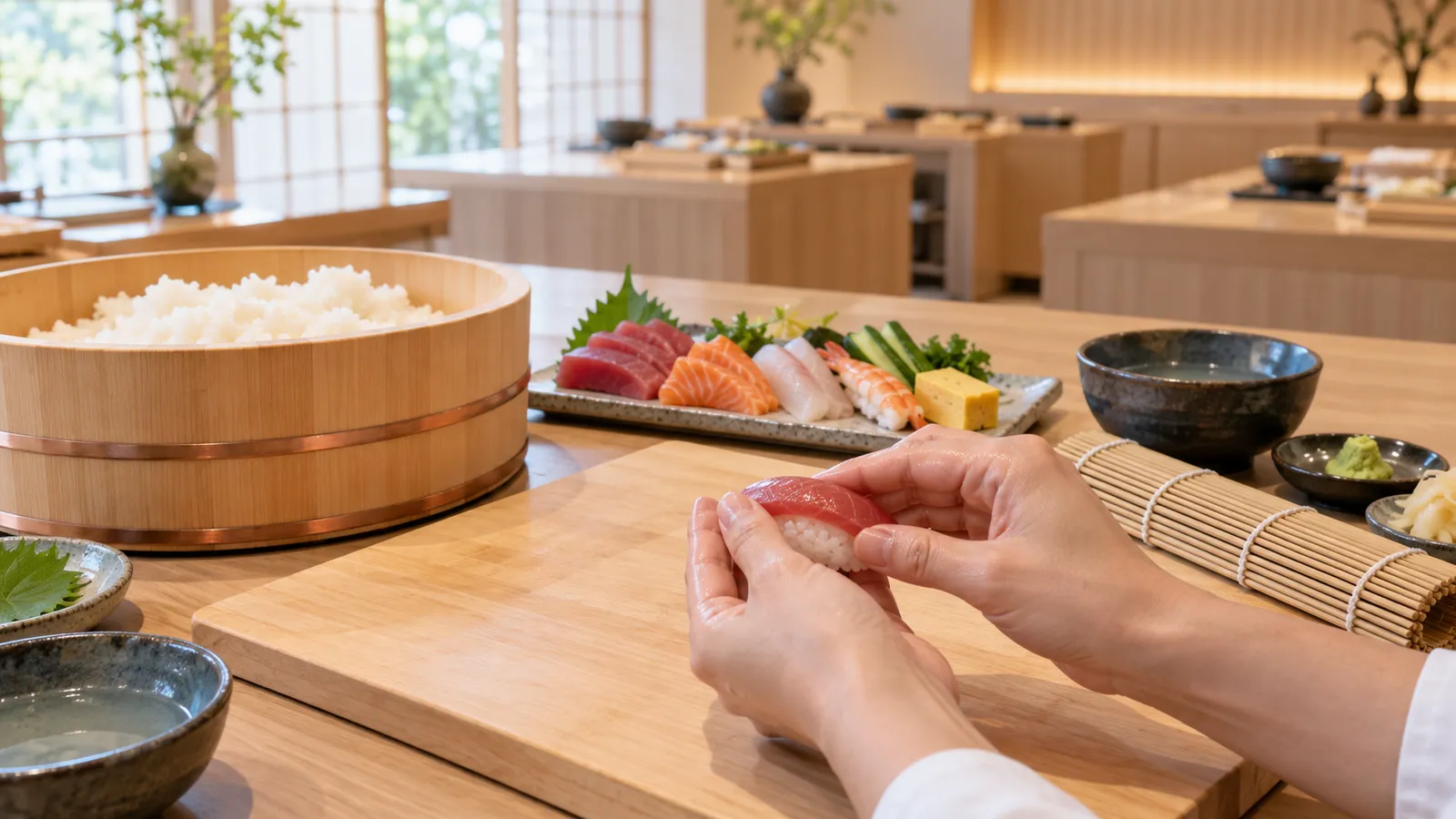 Sensory-Friendly Sushi Class in Tokyo
