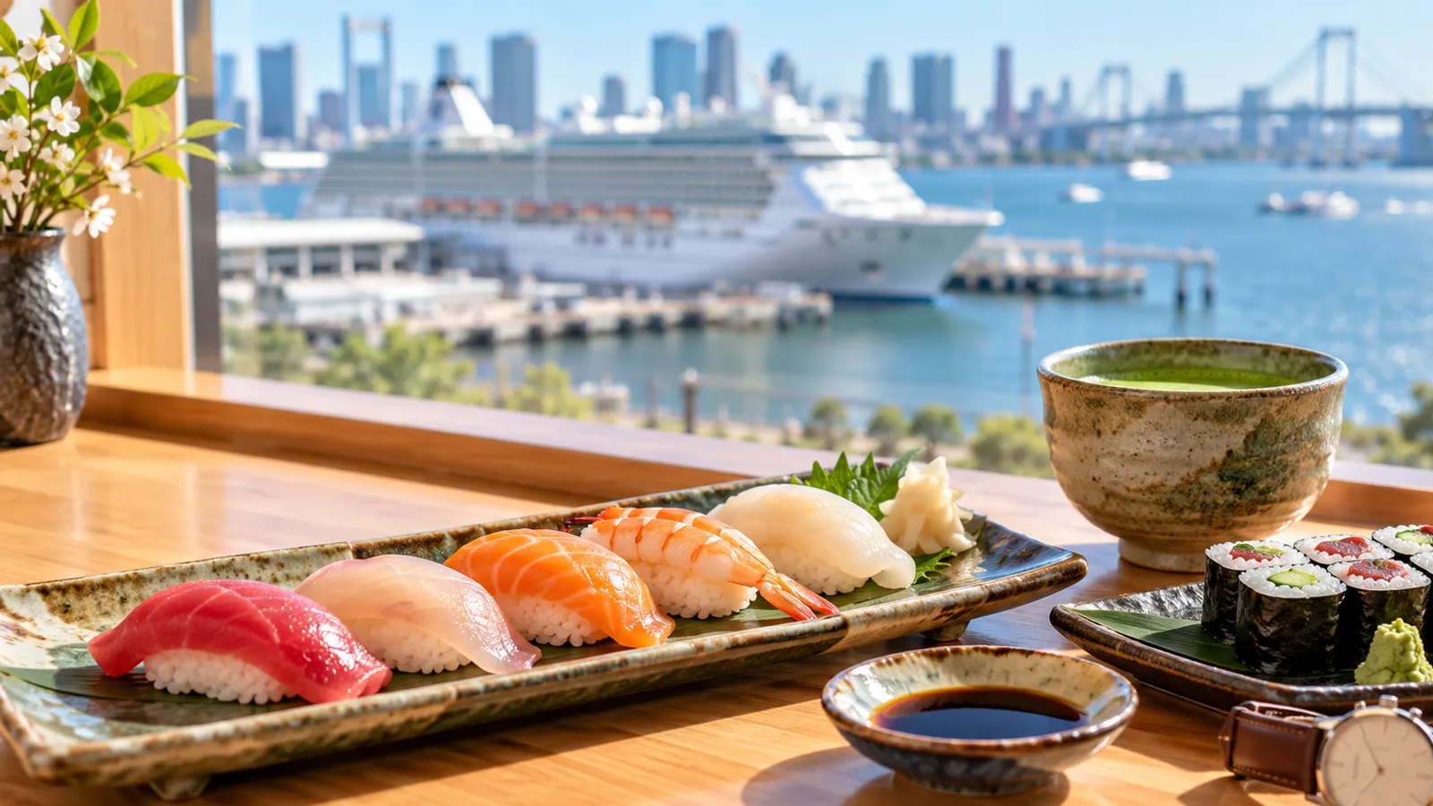 A Sushi Class on a Tokyo Cruise Port Day