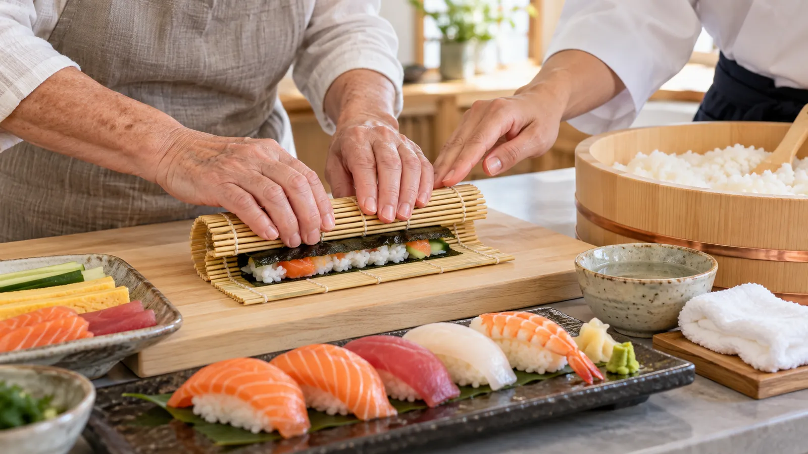 Sushi Class With Weak or Sore Hands