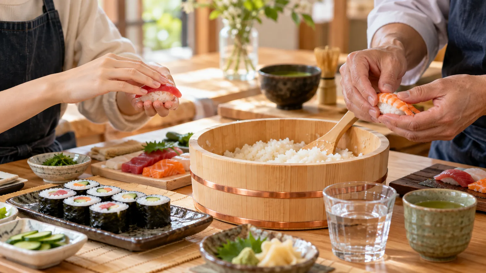 Sushi Class in Tokyo With Teenagers