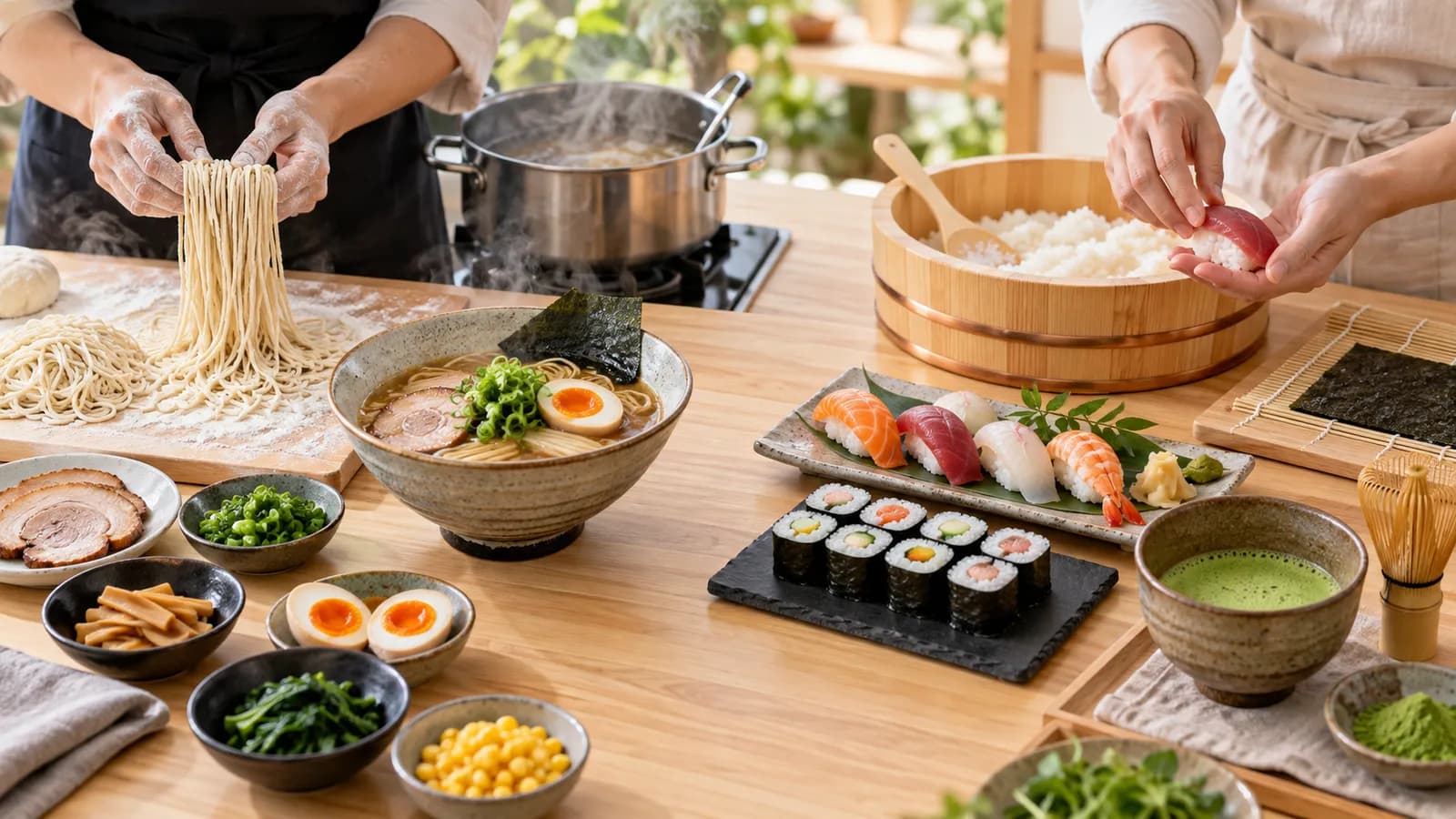Sushi Class or Ramen Class in Tokyo?