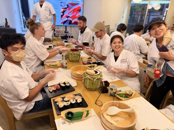 Wheelchair Access at a Tokyo Sushi Class